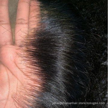 Yeswigs 13x4 13x6 360 HD Transparent  Lace Frontal Closure Raw Brazilian 100% Virgin Human Hair 2X6 4X4 5X5 Lace Closure Frontal
